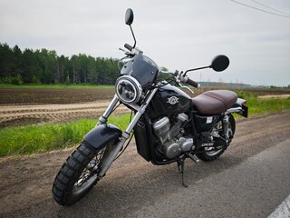 1995 Honda VRX 400, чёрный, 310000 рублей, вид 1