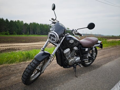 1995 Honda VRX 400, чёрный, 310000 рублей, вид 1