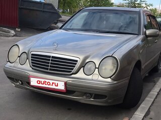 2000 Mercedes-Benz E-Класс 220 II (W210, S210) Рестайлинг, серый, 320000 рублей, вид 3