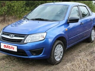 2016 Lada (ВАЗ) Granta I, синий, 650000 рублей, вид 1