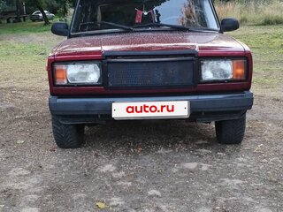 2007 Lada (ВАЗ) 2107, пурпурный, 200000 рублей, вид 1