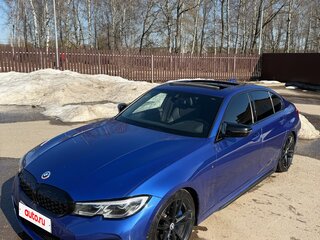 2019 BMW 3 серии M340i xDrive VII (G2x), синий, 4300000 рублей, вид 3