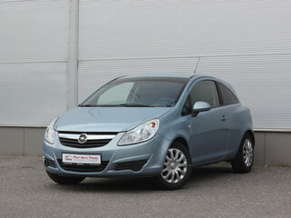 2008 Opel Corsa D, серебристый, 327000 рублей, вид 1