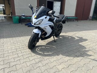 2013 Kawasaki ER-6F (Ninja 650R), белый, 640000 рублей, вид 1