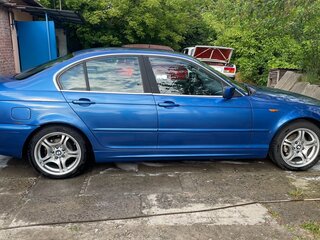 2003 BMW 3 серии 318i IV (E46) Рестайлинг, синий, 575000 рублей, вид 5