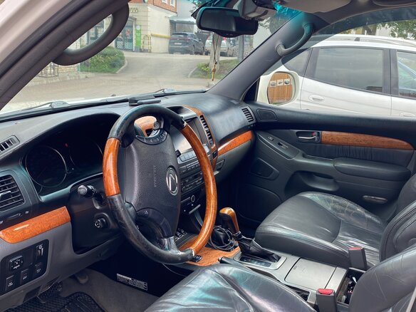 2004 Lexus GX 470 I, белый, 1300000 рублей - вид 7