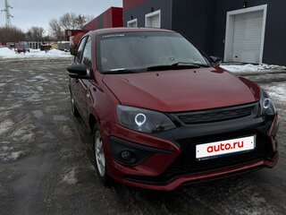 2018 Lada (ВАЗ) Kalina II, красный, 580000 рублей, вид 2