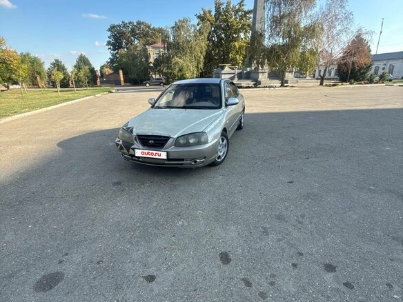 2001 Hyundai Elantra III (XD), золотистый, 350000 рублей - вид 7