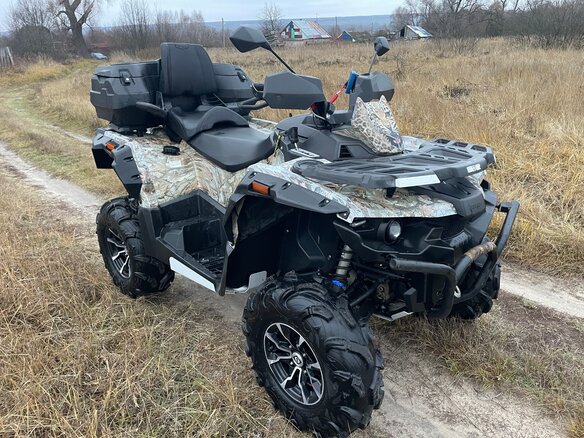 2021 Stels ATV-650 Guepard Trophy, зелёный, 800000 рублей - вид 2