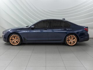 2016 BMW 7 серии 740d xDrive VI (G11/G12), синий, 2978000 рублей, вид 4