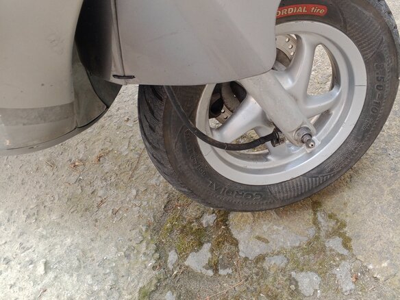 2001 Honda Lead 100, серебристый, 60000 рублей - вид 14