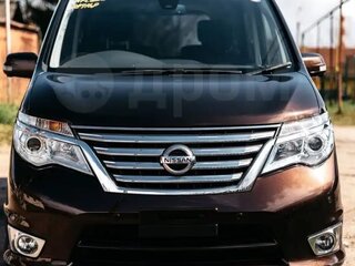 2015 Nissan Serena IV (C26), коричневый, 1680000 рублей, вид 2