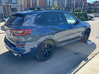 2020 BMW X5 30d IV (G05/G18), синий, 6700000 рублей, вид 4