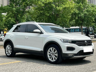 2024 Volkswagen T-Roc I (China Market) Рестайлинг, белый, 1310000 рублей, вид 3