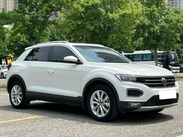 2024 Volkswagen T-Roc I (China Market) Рестайлинг, белый - вид 2