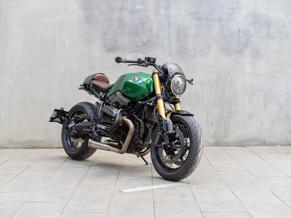 2017 BMW R Nine T, зелёный, 2266642 рублей - вид 1