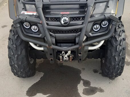 2009 BRP Can-Am Outlander 650, чёрный, 850000 рублей, вид 1