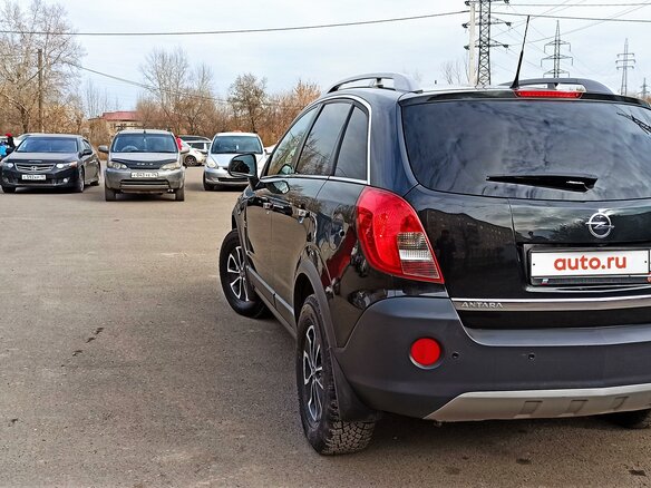 2012 Opel Antara I Рестайлинг, чёрный - вид 6