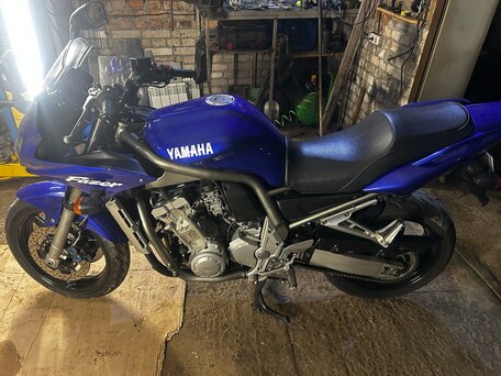 2002 Yamaha FZS1000 Fazer, синий, 400000 рублей, вид 3