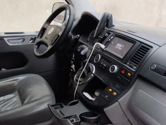 2007 Volkswagen Multivan T5, серебристый, 1700000 рублей - вид 15