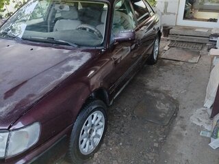 1993 Audi 100 IV (C4), пурпурный, 308000 рублей, вид 1