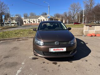 2015 Volkswagen Polo V, коричневый, 733036 рублей, вид 4