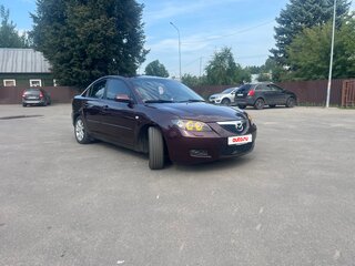 2007 Mazda 3 I (BK) Рестайлинг, пурпурный, 545000 рублей, вид 3