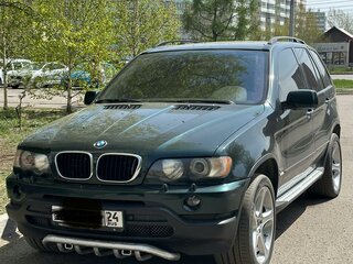 2002 BMW X5 3.0d I (E53), зелёный, 1000000 рублей, вид 1