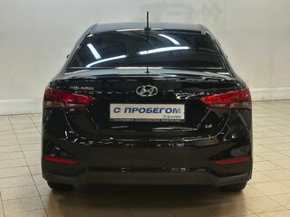 2019 Hyundai Solaris II, чёрный, 1205000 рублей, вид 3