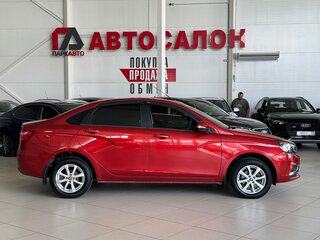 2021 Lada (ВАЗ) Vesta I, красный, 1075000 рублей, вид 5
