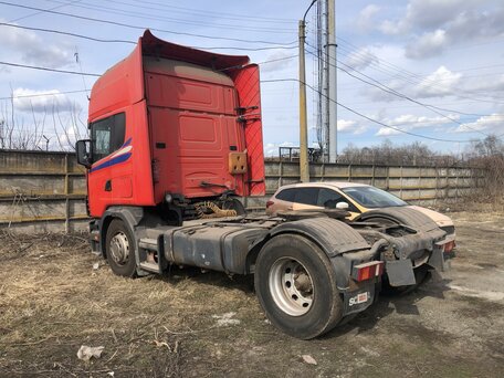 2003 Scania R-Series, красный, 1400000 рублей, вид 4