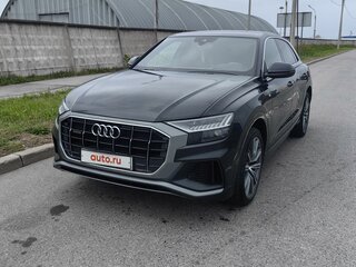 2019 Audi Q8 55 TFSI I (4M), чёрный, 6480000 рублей, вид 1