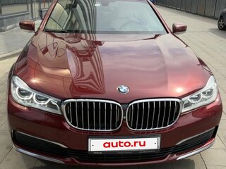 2016 BMW 7 серии 730d xDrive VI (G11/G12), красный, 4300000 рублей, вид 2