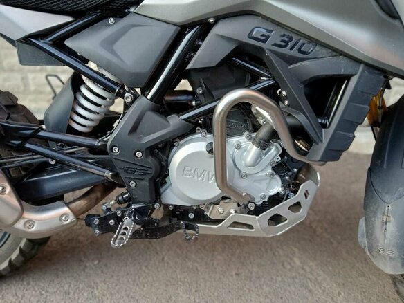 2019 BMW G 310 GS, синий, 395000 рублей - вид 4