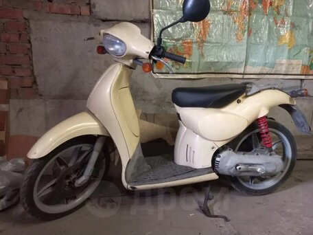 2001 Aprilia Scarabeo 50, бежевый, 67000 рублей, вид 2