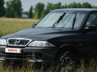 2001 SsangYong Musso I Рестайлинг, чёрный, 489000 рублей, вид 1