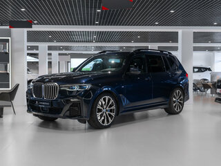 2019 BMW X7 M50d I (G07), синий, 6800000 рублей, вид 1