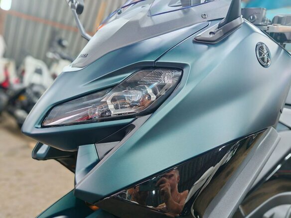2021 Yamaha TMAX, зелёный, 1420000 рублей - вид 15