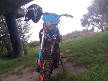 2023 Kayo Evolution K125EM, синий, 65000 рублей, вид 1