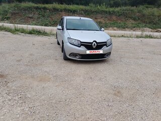 2014 Renault Logan II, серебристый, 520000 рублей, вид 2