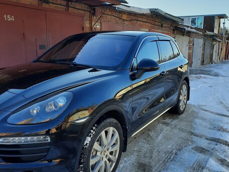 2012 Porsche Cayenne S II (958), чёрный, 2750000 рублей, вид 2