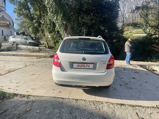 2012 Skoda Fabia II Рестайлинг, белый, 744000 рублей, вид 4