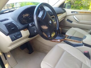 2001 BMW X5 3.0i I (E53), золотистый, 3400000 рублей, вид 5