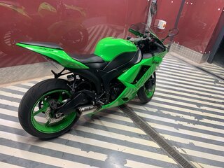 2008 Kawasaki ZX-6 Ninja, зелёный, 650000 рублей, вид 5