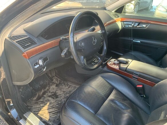 2008 Mercedes-Benz S-Класс 350 V (W221), чёрный, 1500000 рублей - вид 12