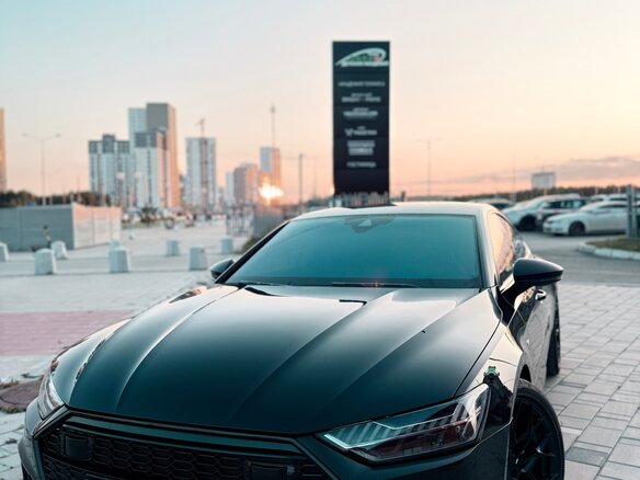 2018 Audi A7 55 TFSI II (4K), чёрный, 5555555 рублей - вид 4