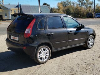 2012 Lada (ВАЗ) Kalina I, чёрный, 450000 рублей, вид 4