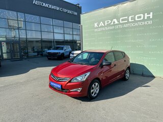 2016 Hyundai Solaris I Рестайлинг, красный, 730000 рублей, вид 1