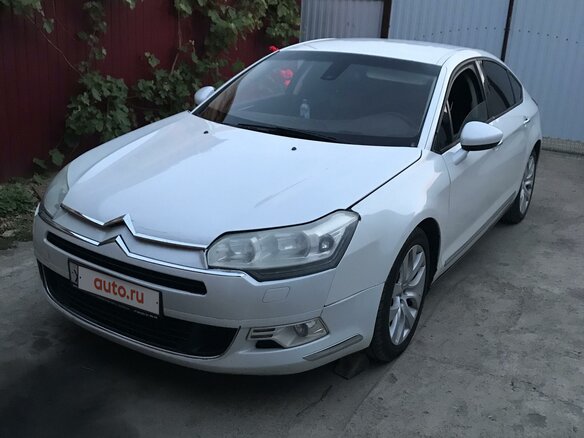 2011 Citroen C5 II, белый, 570000 рублей