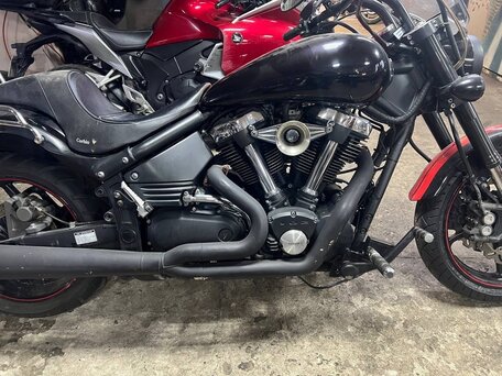 2006 Yamaha XV 1700 Warrior, чёрный, 500000 рублей, вид 5